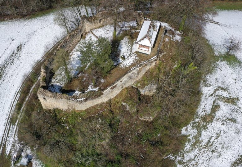 New Schauenburg Ruin, Frenkendorf, Switzerland, Switzerland